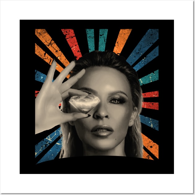 sketc vintage Kylie Minogue Wall Art by ArmandoApparel